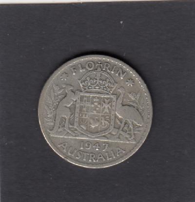 Beschrijving: 1 Florin GEORGIUS VI